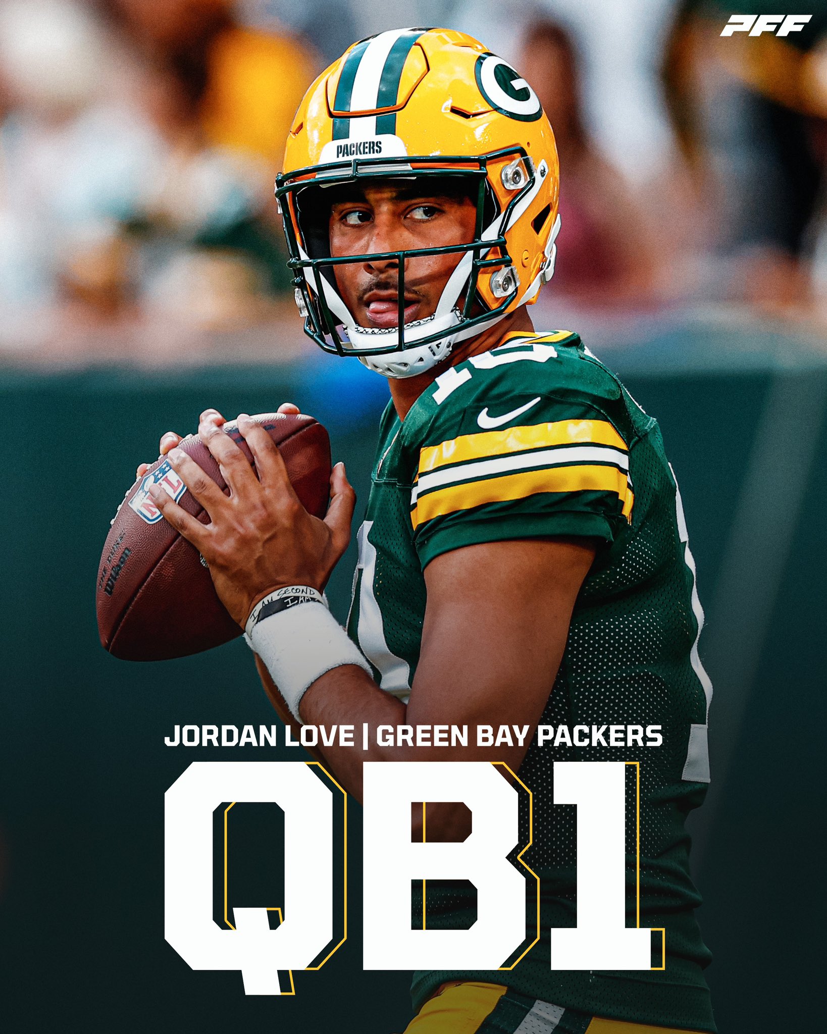 PFF on X: 'The Jordan Love era in Green Bay is here