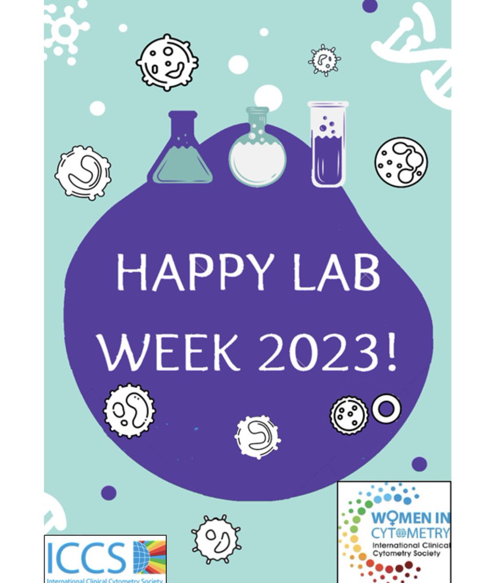 It’s #LabWeek2023! Did you know that 60-70% of medical decisions are based off lab results? Follow along all week as we share fun facts, neat people and some history all about the important roll Flow Cytometry has within the world of laboratory science! #TheFutureIsLab
