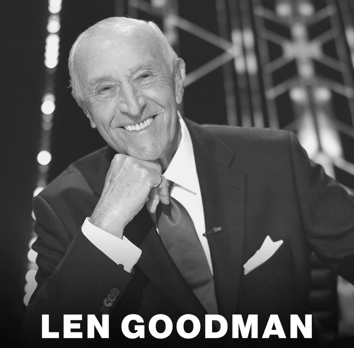 Hines Ward (@mvp86hinesward) on Twitter photo The ballroom lost a legend today. RIP Len. The ballroom lost a legend today. RIP Len.