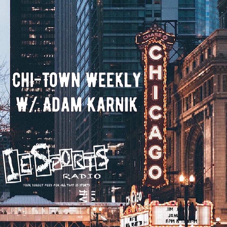 IESportsRadio's tweet photo. Next Up: MON 4/24 7pm CST #ChiTownWeekly with @adam_karnik
#DaBears #NFLDraft #Blackhawks #NHL #WhiteSox #NextStartsHere #MLB #MakeYourCase
@Iesr
https://t.co/oGxEnZfMLq https://t.co/bTwYfmXfRH