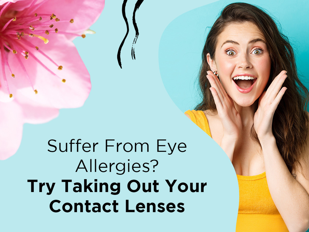 Contact lenses don't normally cause eye allergies, but they can sometimes exacerbate symptoms. They can also attract or cling to tiny particles of dust or pollen, which may trigger an allergic response. Avoid wearing them during allergy season to minimiz… ift.tt/TUPKxRr