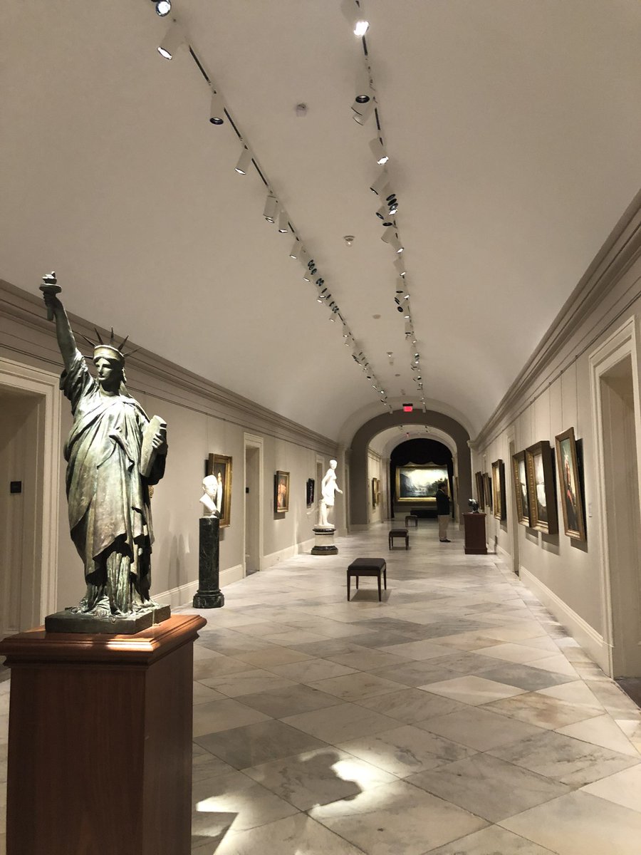 ShipEnglish's tweet photo. The Theories and Approaches class spent a day last week in DC visiting the Smithsonian American Art Museum, learning with Folger education director Peggy O’Brien, and experiencing the US Holocaust Memorial Museum. https://t.co/KaHSWgKr7k