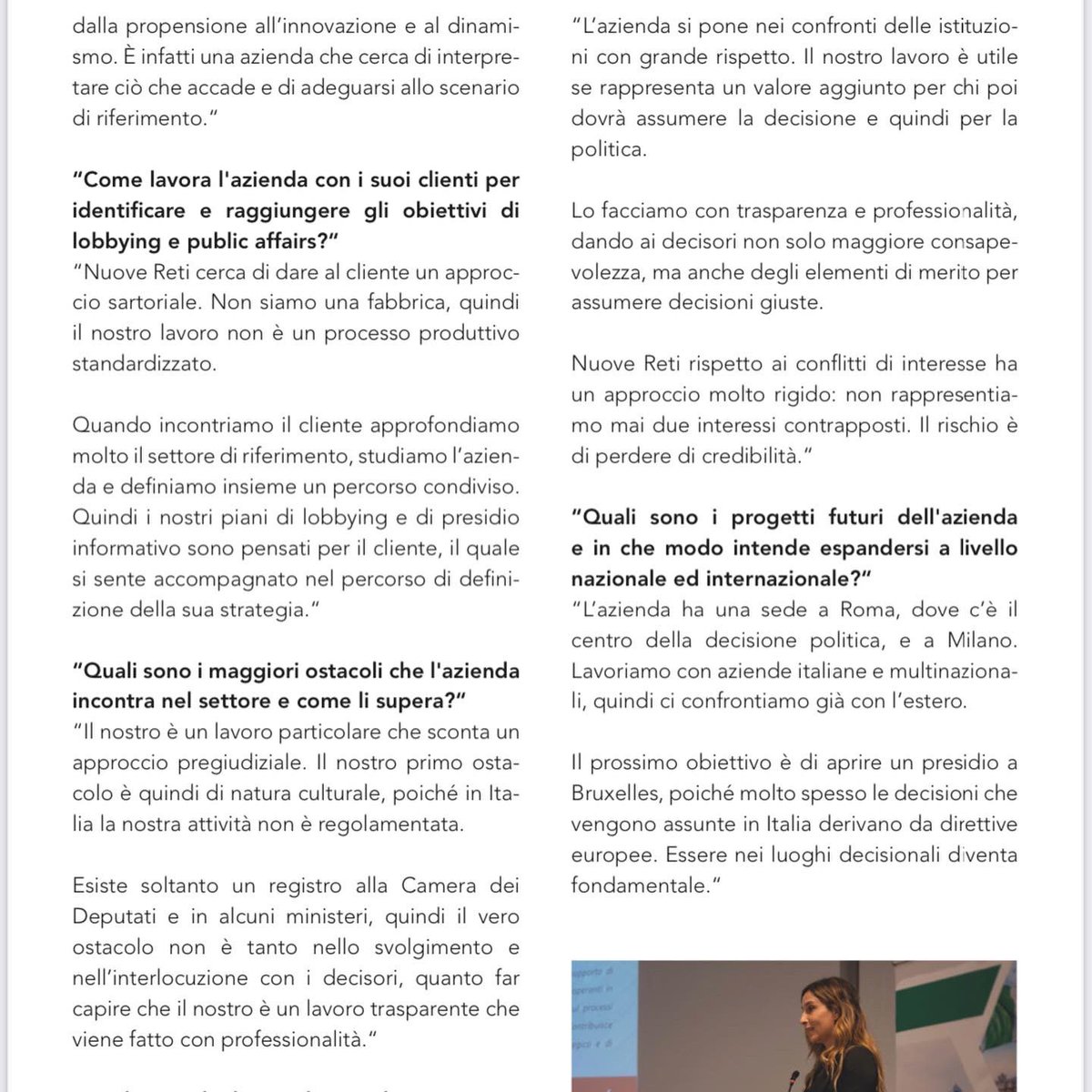 GiusiG's tweet photo. La mia intervista su AIDI Magazine… 

#nuovereti #lobbying #aidi https://t.co/4S73P6awwQ