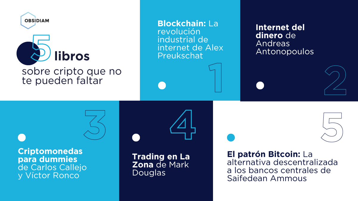 obsidiamlatam's tweet photo. Ayer fue el Día del Libro, si quieres ser experto en temas cripto y metaverso, no puedes dejar de leer estos ejemplares sobre el metaverso, la blockchain y las criptomonedas.
📖¿Nos recomendarías un libro adicional? Déjalo en tus comentarios🔽
#Criptolibros #Metaverso https://t.co/SYD4B01Z0X