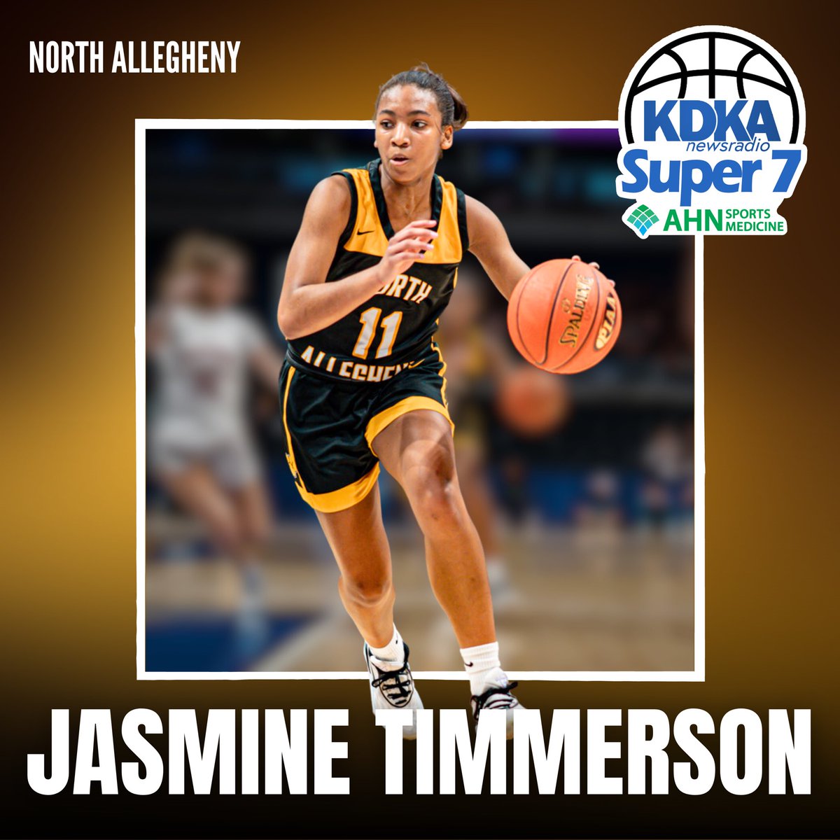 100.1 FM and AM 1020 KDKA (@kdkaradio) on Twitter photo North Allegheny’s Jasmine Timmerson (<a href="/jmtimmerson11/">Jasmine Timmerson</a>) is #KDKASuper7‼️🏆
Jasmine scored over 17 points per game & led the Tigers to the WPIAL 6A title.
#KDKAHoops #GoNextLevel North Allegheny’s Jasmine Timmerson (<a href="/jmtimmerson11/">Jasmine Timmerson</a>) is #KDKASuper7‼️🏆
Jasmine scored over 17 points per game & led the Tigers to the WPIAL 6A title.
#KDKAHoops #GoNextLevel