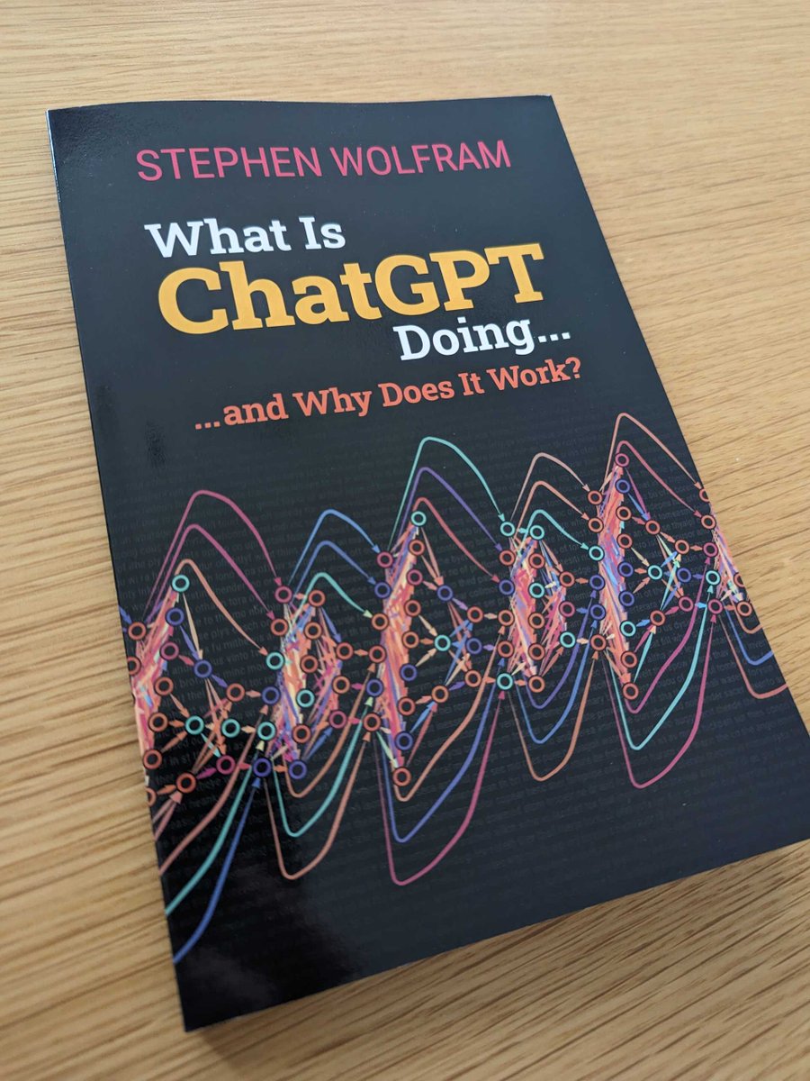 Yuxin Chen (@yuxinch) on Twitter photo Thanks <a href="/stephen_wolfram/">Stephen Wolfram</a> for sending your new book on ChatGPT! A colleague was asking for an introductory article on ChatGPT and I'm glad to have it at hand now. Thanks <a href="/stephen_wolfram/">Stephen Wolfram</a> for sending your new book on ChatGPT! A colleague was asking for an introductory article on ChatGPT and I'm glad to have it at hand now.