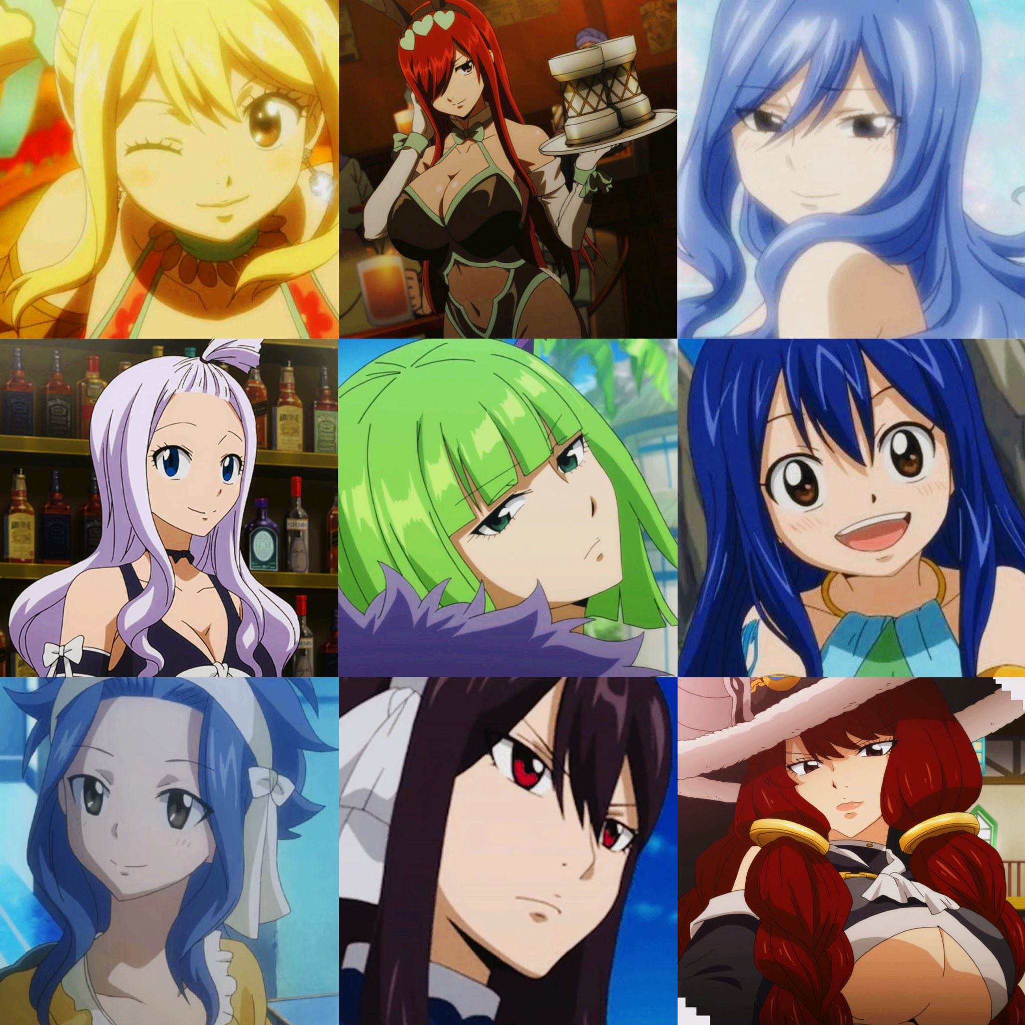 Fairy Tail Female Characters Names