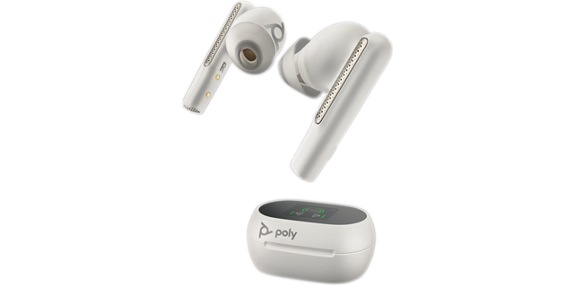 cymbalcomms's tweet photo. For your 9-5 and your 5-9 check out the new Voyager Free 60!
The comfortable ear tips and transparency mode, ensure a tight fit and secure surroundings whether you're running from call to call or just running. https://t.co/JqMYpYD8mw