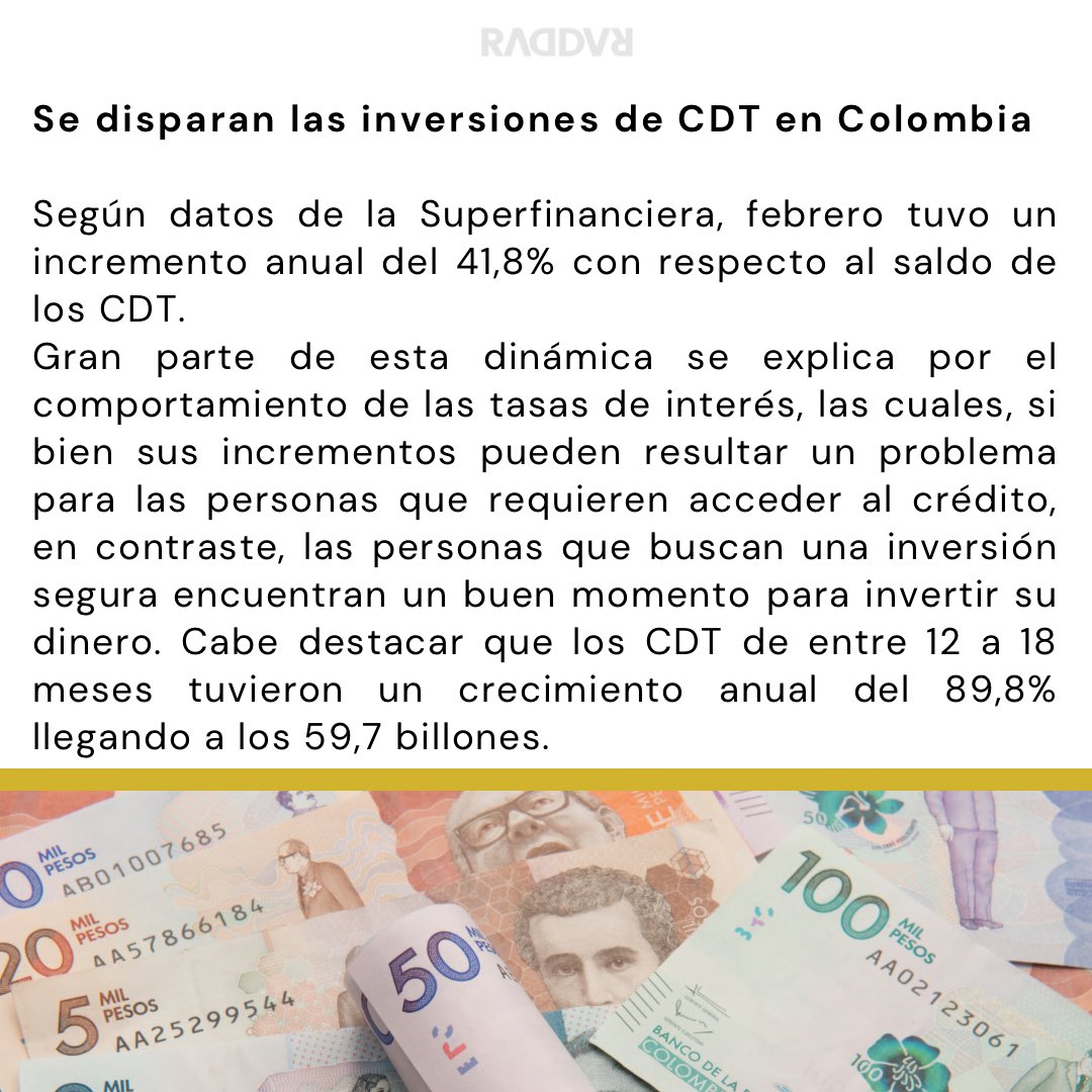 RADDARCKG's tweet photo. Temas para estar pendiente ✅
.
.
.
#Nevadodelruiz #petroleo #Ecopetrol #tasasdeinterés #CDT #consumerfans https://t.co/MZX0yP5aOL