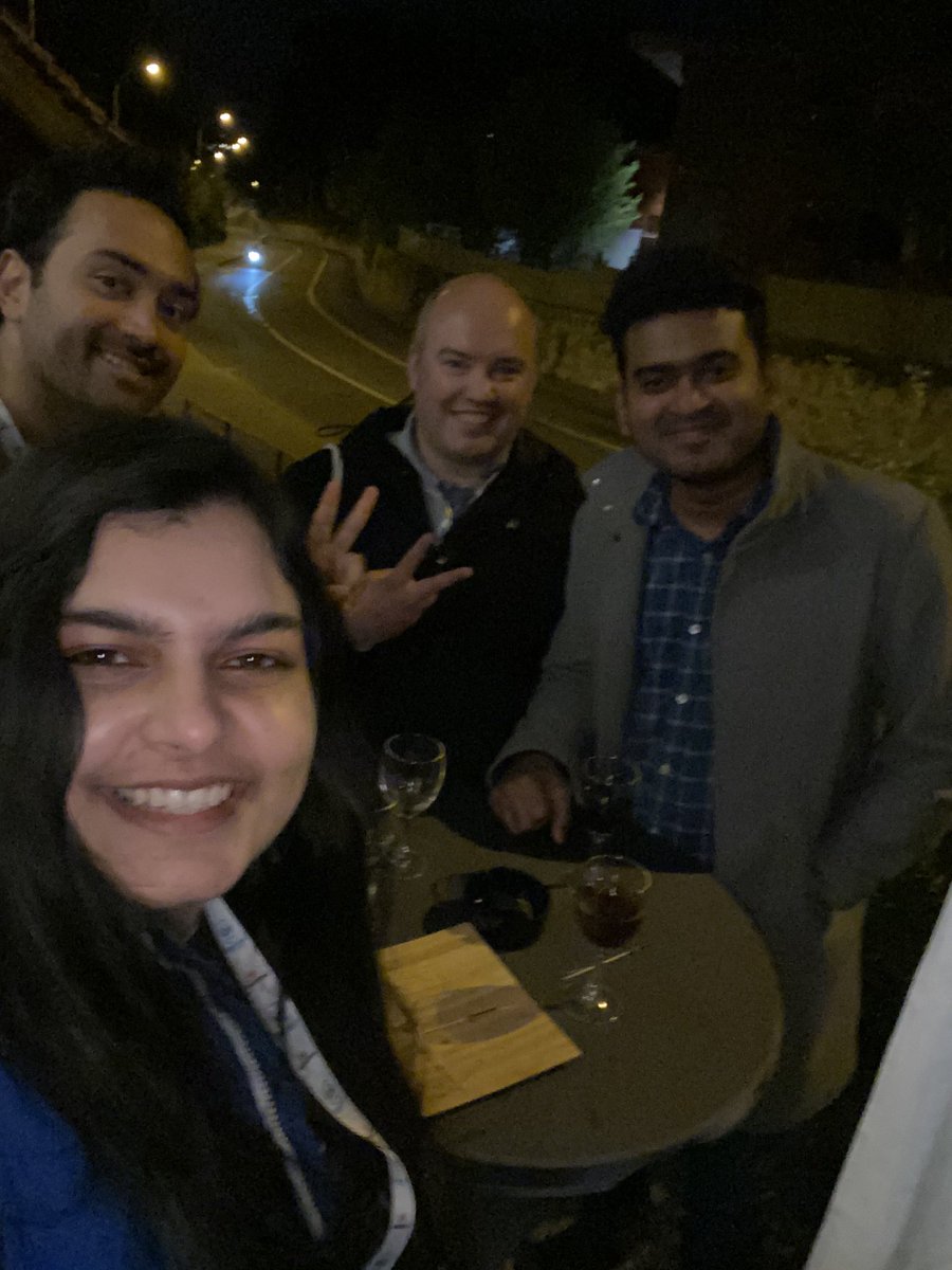 drishtijjain's tweet photo. Had one of the best pizzas and tried the charcoal burger for the first time!
Such a fun dinner at #DevOpsDaysGeneva @DevopsdaysGe
#DevOpsDays #speaker https://t.co/KeyE3ODT04