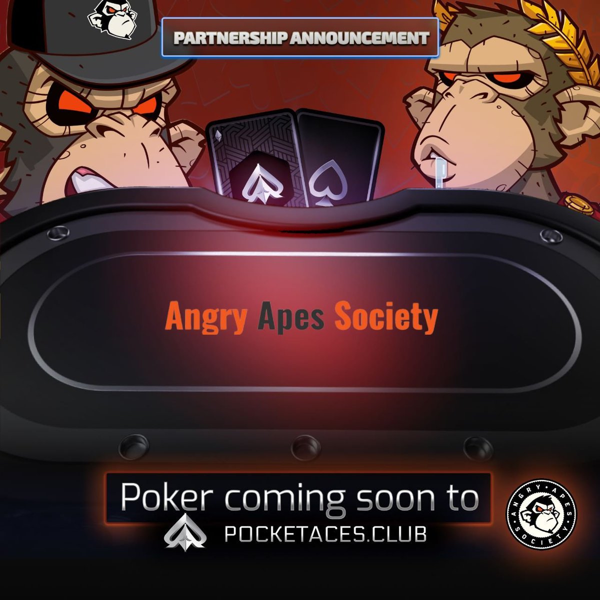 We are excited to announce our partnership w/ <a href="/pocketaces_club/">Pocket Aces Club</a>!!

To celebrate their new partnerships, they are hosting a exclusive $10,000 #Poker Tournament!  

Head over to 10k.pocketaces.club and get a seat at the table!