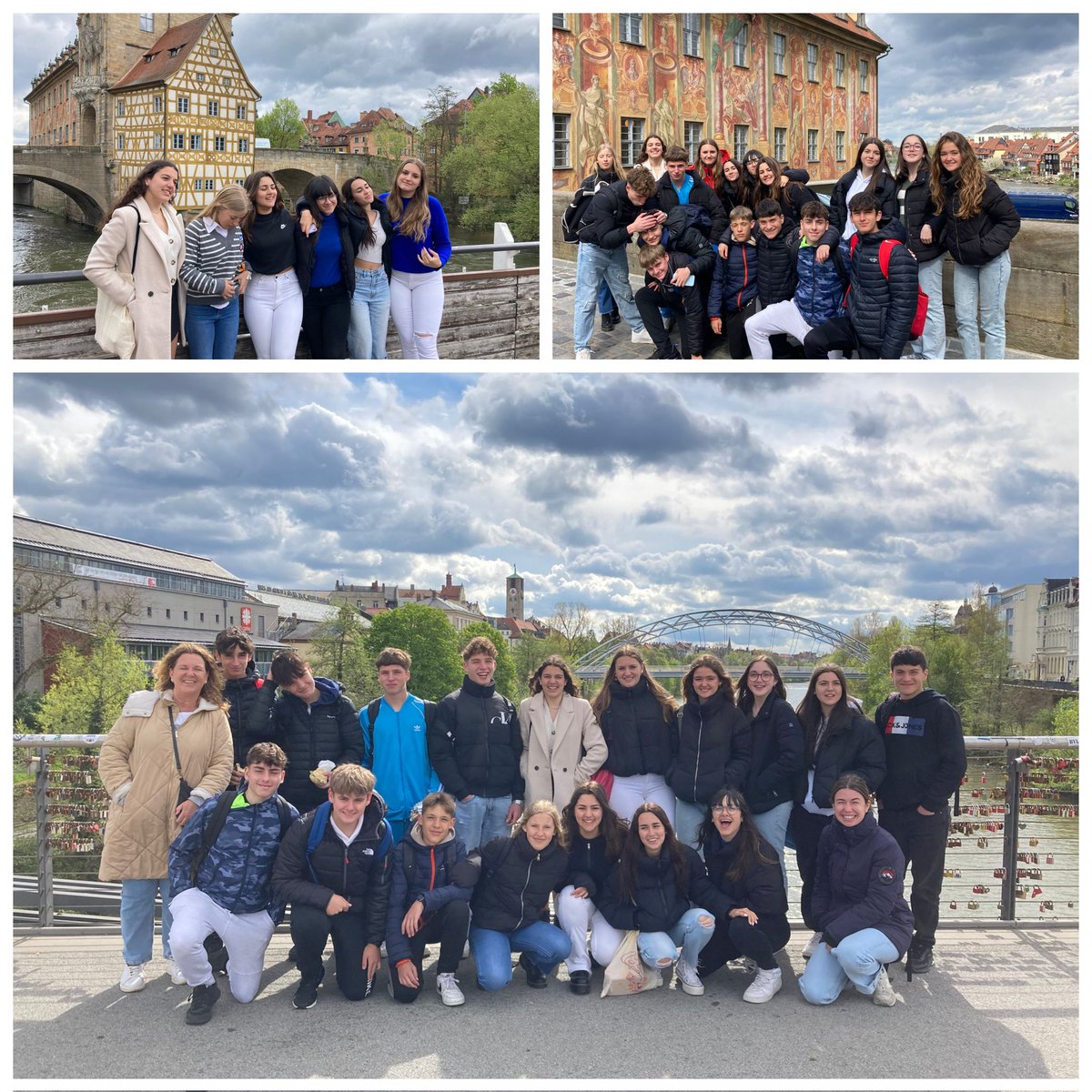 fecmips's tweet photo. 🇩🇪🇪🇦♥️
👉La aventura alemana de nuestro alumnado de #4ESO en su #IntercambioDeIdiomas no para.
🤔No sabemos muy bien si va a querer volver pues nos han asegurado que la experiencia es fascinante y se están divirtiendo y aprendido mucho.
@colegiosfec 
#LanguageExchange 
#Germany https://t.co/D3iDGJX6Ea