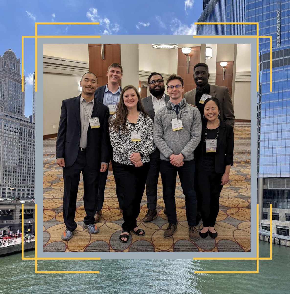 Members of our Mizzou APSA chapter attended the @JointMeeting held by @A_P_S_A , AAP, and @the_asci this past weekend in Chicago! We are proud to represent the Mizzou MD-PhD program at the national level, and we look forward to next year’s meeting! #mdphd #doubledocs