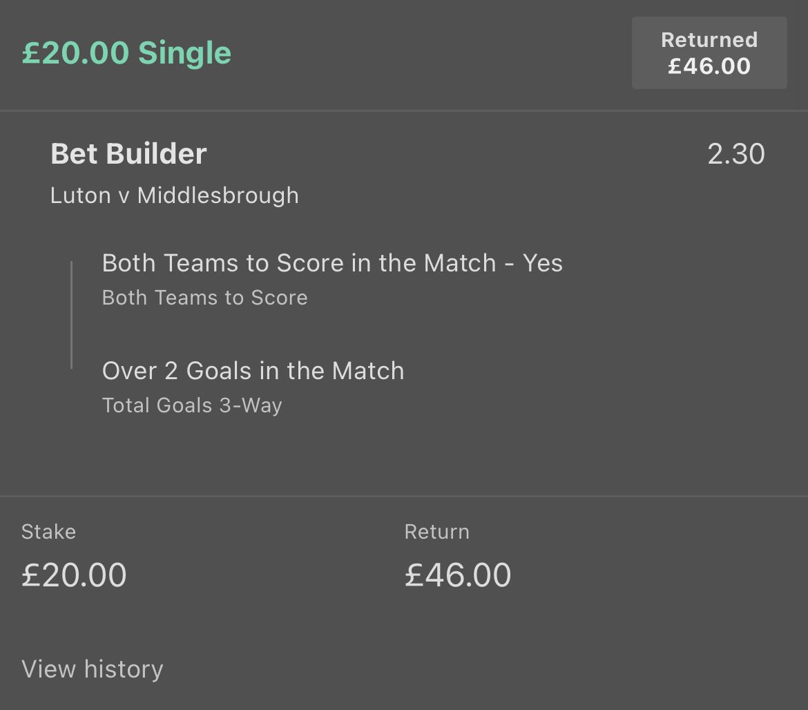 LowGamblers's tweet photo. Brilliant night so far waiting on a boro card very unlikely but profit. https://t.co/kd7VCzr3jM