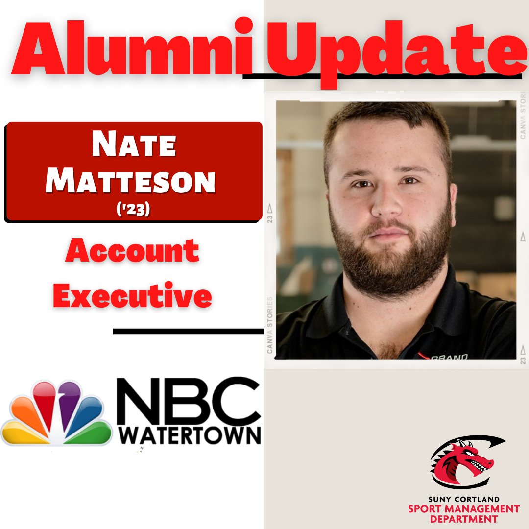 Today's #Alumday updates represents a wide range of interests across media, e-commerce, engineering, volleyball, and baseball. Congrats to Cesidio, Shawn, Kellie, and Nate!