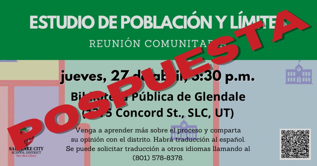 Due to unforeseen circumstances, our first two population and boundary study community meetings have been postponed. We will reschedule them as soon as we can. We apologize for the inconvenience and thank you for your understanding.  

Follow the link in our bio for information.