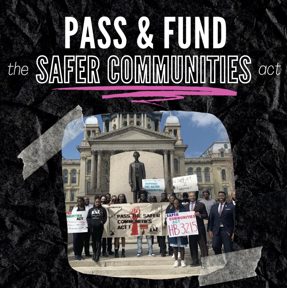 C4RacialJustice's tweet photo. Thank you, @ElgieSims for taking the time to talk to WCRJ leaders and members during a busy day in Springfield! We hope to see you prioritize funding the SAFER Communities act in our budget. 

#SAFERinIL https://t.co/SAS8oAyJxu