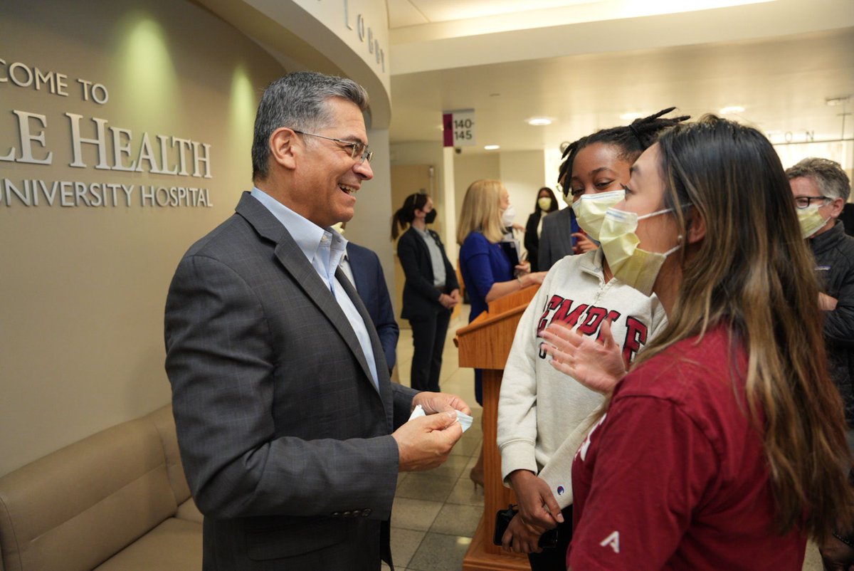 Secretary Xavier Becerra tweet media