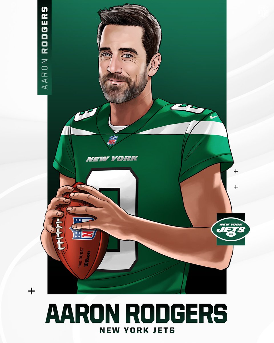 Welcome to NY, <a href="/AaronRodgers12/">Aaron Rodgers</a> ✈️