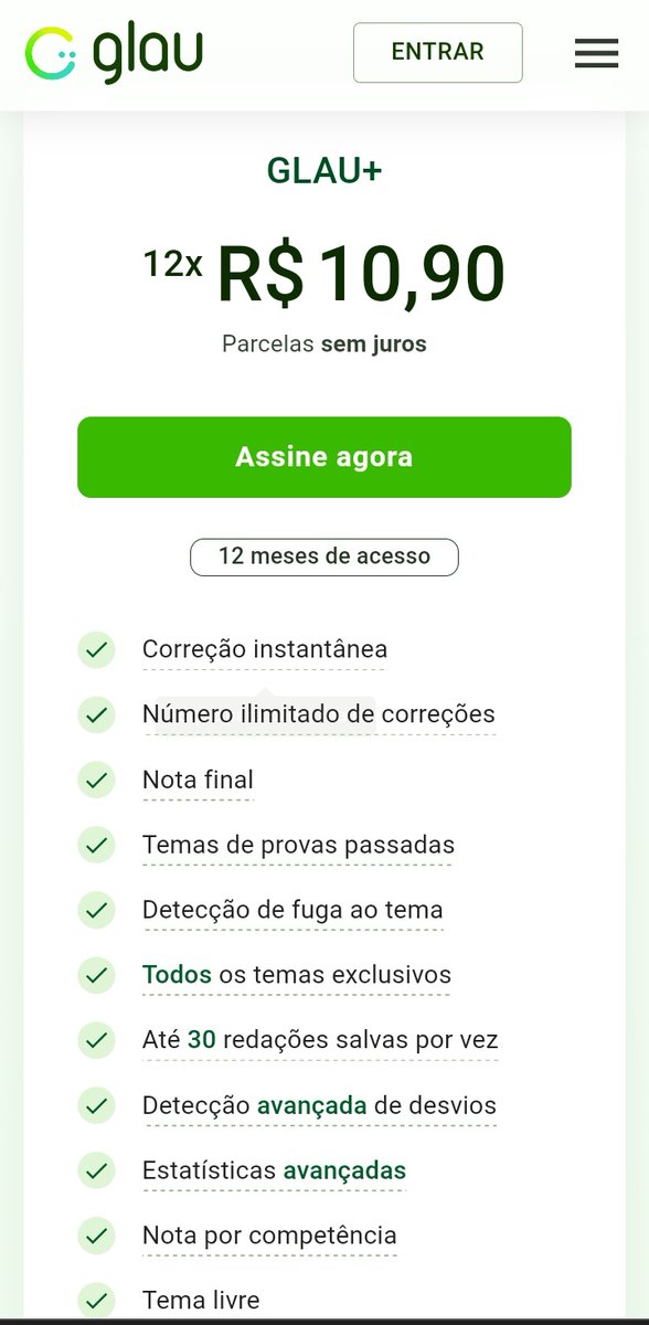 studiesemy's tweet image. Oii gente, tudo bem?

Estou vendendo minha conta no glau, o acesso vai ser permitido até MARÇO DE 2024, quero apenas 80 reais, no site ta saindo por 130. Eu assinei para o banco do Brasil e agora que ja passou nao tenho mais interesse

rt pra ajudar na divulgação pfvv🥺
#studytwt