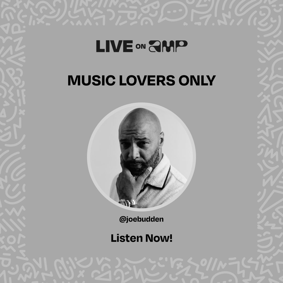 mzelan017's tweet photo. joebudden is live on Amp!
https://t.co/XBkjxulhXU ⁦@JoeBudden⁩ https://t.co/ZIyZY11YUN