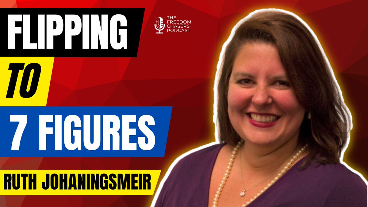 TimWinfreyJr1's tweet photo. Check out our latest episode with Ruth Johaningsmeir https://t.co/8E4hXTIKRQ
#realestateinvesting #realestate #podcast #financialfreedom #realestateinvesting101 #buyinghouses #realestatesuccess #realestateinvest #freedomchasers #ruthjohaningsmeir #debtservicecoverageratio https://t.co/RwjkeNKcoO