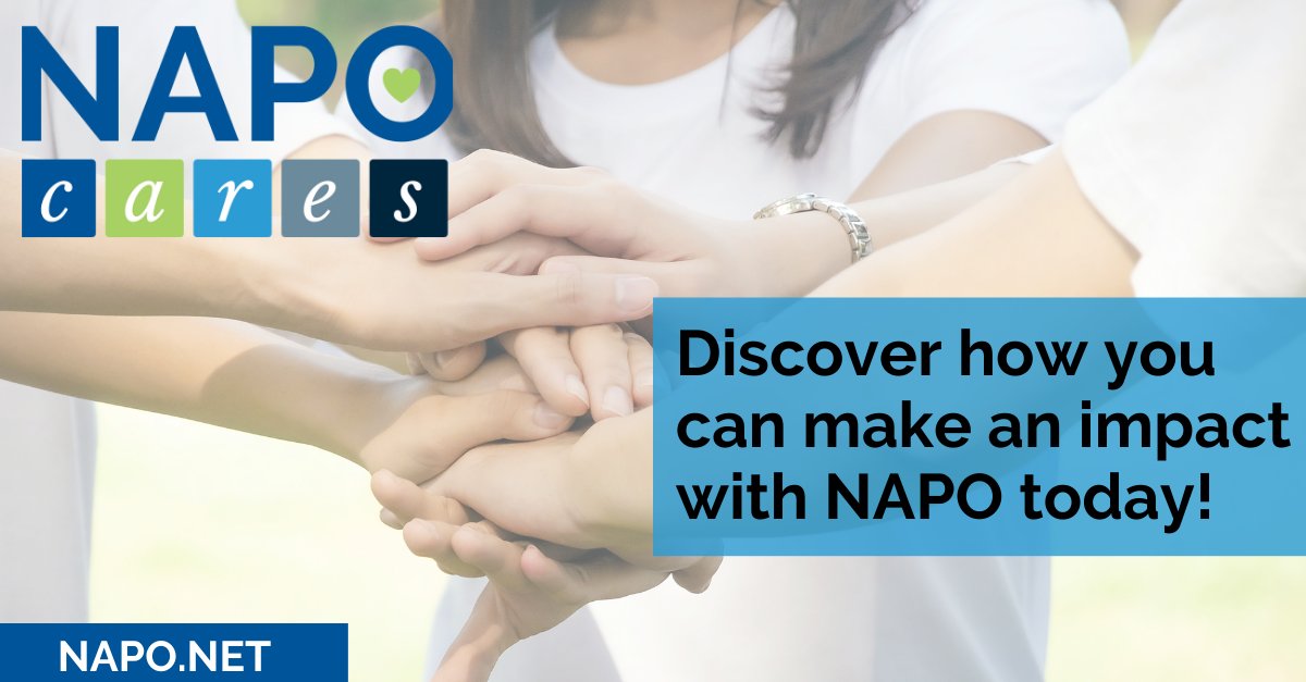 At NAPO, our members are committed to #giving back to our communities. 

Our ongoing community outreach initiative, #NAPOCares, is dedicated to sharing members' #organizing and #productivity expertise with those who need it most. 

Learn more here: napo.net/page/NAPOCares