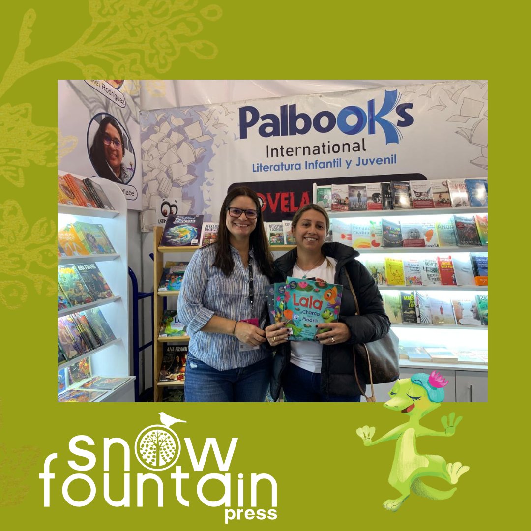 snowfountainp's tweet photo. "¡Snow Fountain Press en la Feria del libro de Bogotá! 📚🎉 Agradecemos a nuestros apasionados lectores y los invitamos a seguir pendientes de los próximos eventos de nuestras autoras. ¡Gracias por apoyar la literatura independiente! #FILBo2023 #SnowFountainPress #CoachEditorial https://t.co/rFV3F7nqJJ