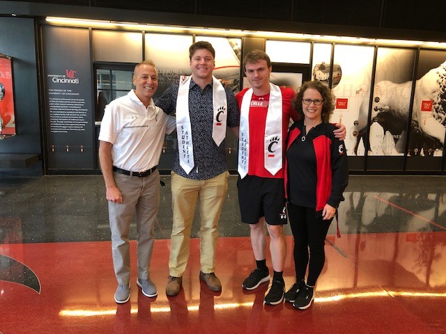 GoBearcatsCClub's tweet photo. Congrats to all of our student-athletes who were honored at today's Spring 2023 UC Athletics Graduation Celebration. We are so proud of all of you and can't wait to see what the future holds! https://t.co/pVzcahjX5D
