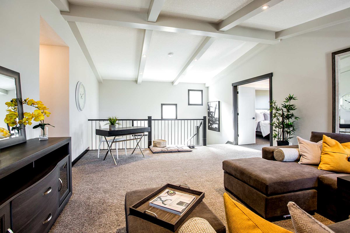 Unique, functional, &amp; beautiful custom homes is what our friends and partners, @sanrufohomes, does best! They are one of our builders in the beautiful Edmonton/St.Albert community of @riversidebygenstar. Build your home in Edmonton's Oasis by visiting: genstar.com/our_communitie…