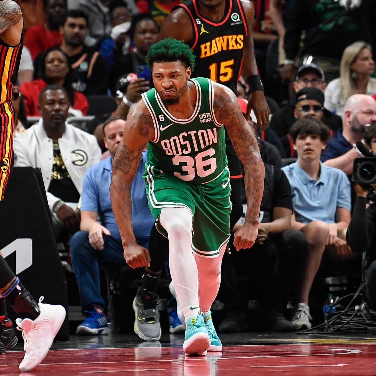 celtics's tweet photo. we got business to take care of tonight 😤 https://t.co/vQRbULKZak