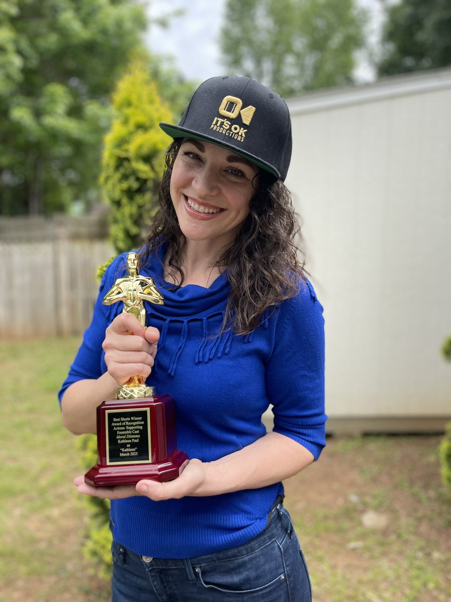 JStunts's tweet image. Congrats to @KayePaul, winner of a @bestshorts award for her performance in Moral Dilemma, and High Stakes, both are an 
It’s O.K productions original #independentfilm #teamworkmakesthedreamwork #ifitdoesntchallengeyouitdoesntchangeyou
#acting