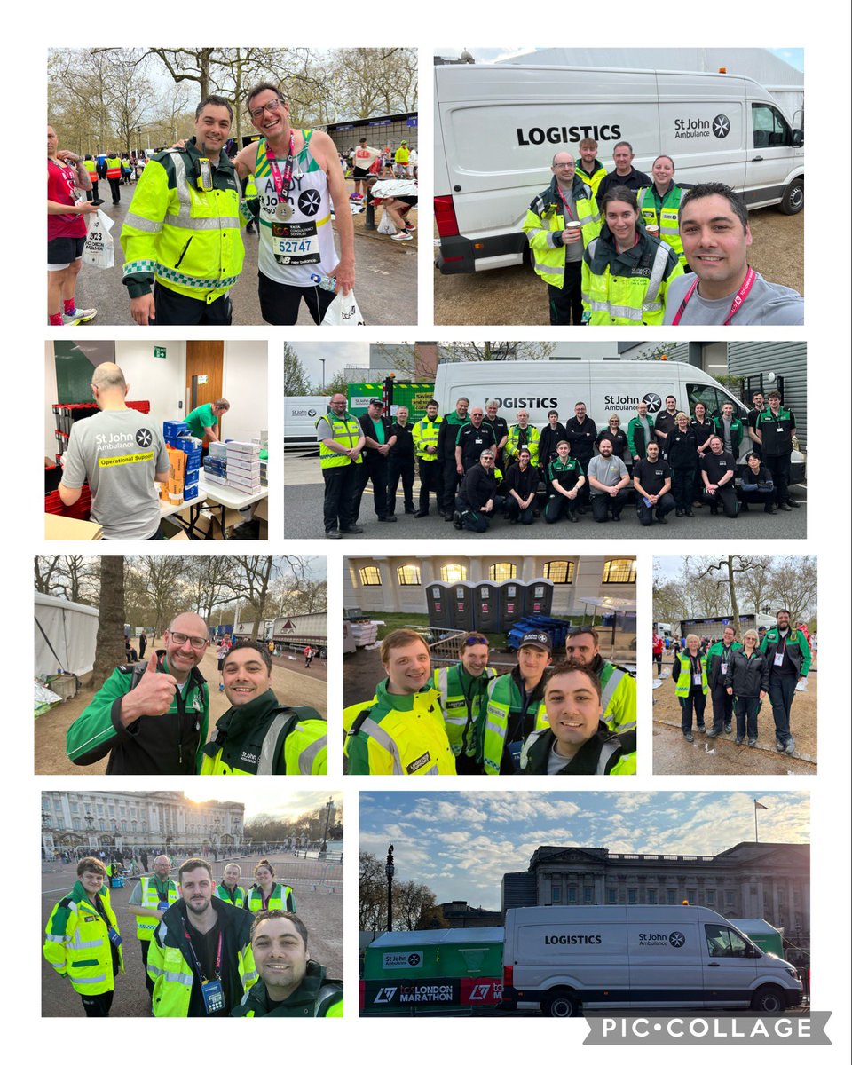 Matt Stevens (@mattstevenssja) on Twitter photo It’s been an incredible 5 days in London preparing, delivering and recovering all the medical equipment for this years #londonmarathon2023. <a href="/stjohnambulance/">St John Ambulance England</a> <a href="/SJA_Logistics/">LogisticsTeam</a> #logistics #volunteers from all corners of the country have travelled to support. #ThankYou It’s been an incredible 5 days in London preparing, delivering and recovering all the medical equipment for this years #londonmarathon2023. <a href="/stjohnambulance/">St John Ambulance England</a> <a href="/SJA_Logistics/">LogisticsTeam</a> #logistics #volunteers from all corners of the country have travelled to support. #ThankYou