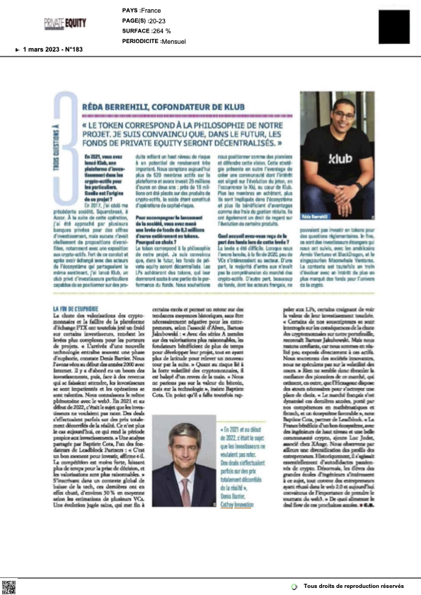 🔎 Our Cathay+Ledger team was featured in the latest edition of Private Equity Magazine — discussing all things #Web3 &amp; #VentureCapital. 

More here: lnkd.in/ghvEpVfN

CC: <a href="/Ledger/">Ledger</a> <a href="/denisbarrier/">Denis</a> <a href="/maguitte_tav/">Marguerite de Tavernost 🇺🇦🕊️</a>  <a href="/AlbanVendeuvre/">Alban Vendeuvre</a>  <a href="/CathayCapital/">CathayCapital</a>