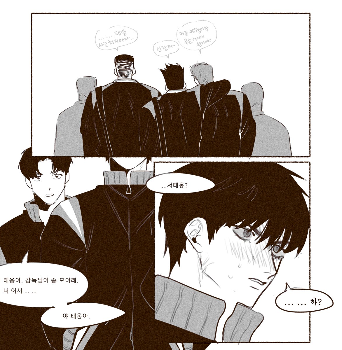 42_6_Kk's tweet photo. 북능센루 대충그렷던거 그냥 올리기,, https://t.co/EGKoekihQe