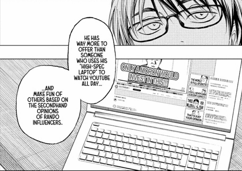 ShadzMangaOnly's tweet image. Idk which influencers &amp;amp; fanbases these strays were meant for but he&apos;s right to an extent. You see it on here all the time too..
#ShadzKillBlue #KillBlue2 #KB2