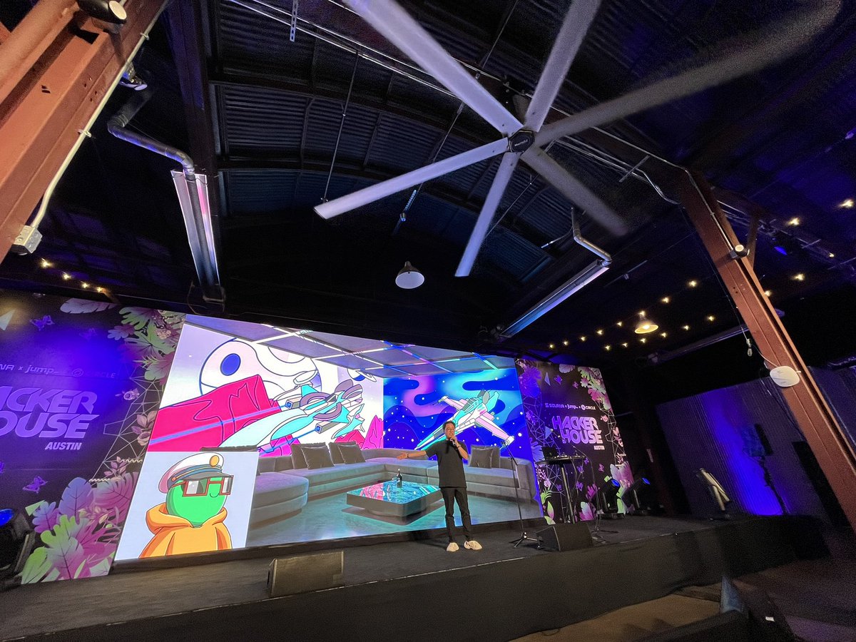 SidechainGavin's tweet image. Heard launching products behind a NFT brand is the new meta 👀

Shilling StargateDAO Blasters, token gated venues, and Sidechain alpha at the Austin Hacker House