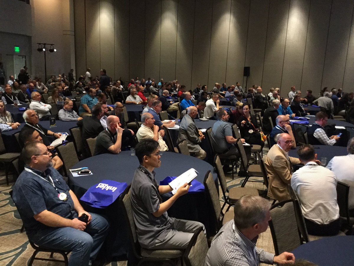 The 11th #InkjetSummit has begun. 300 people are here in Austin, Texas.