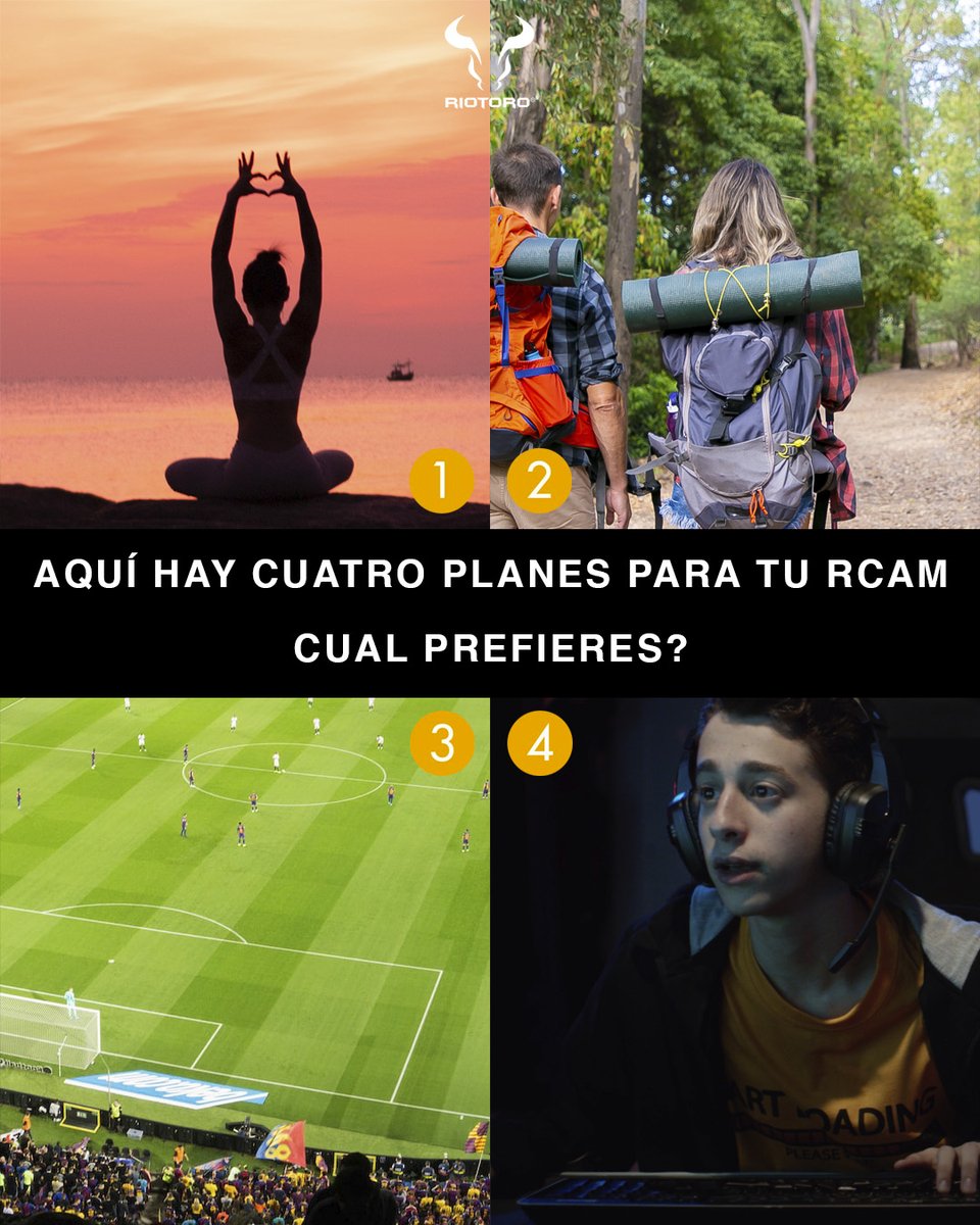 RiotoroLATAM's tweet image. ¡Aquí tenemos 4 planes donde su RCAM puede ser útil!

¿Qué prefieres?
1. Transmite una sesión de yoga
2. Graba tu aventura al aire libre
3. Registra tu visita a un juego deportivo
4. Transmita su sesión de juego

Háganos saber en los comentarios

#Riotoro #Hardware #RCAM