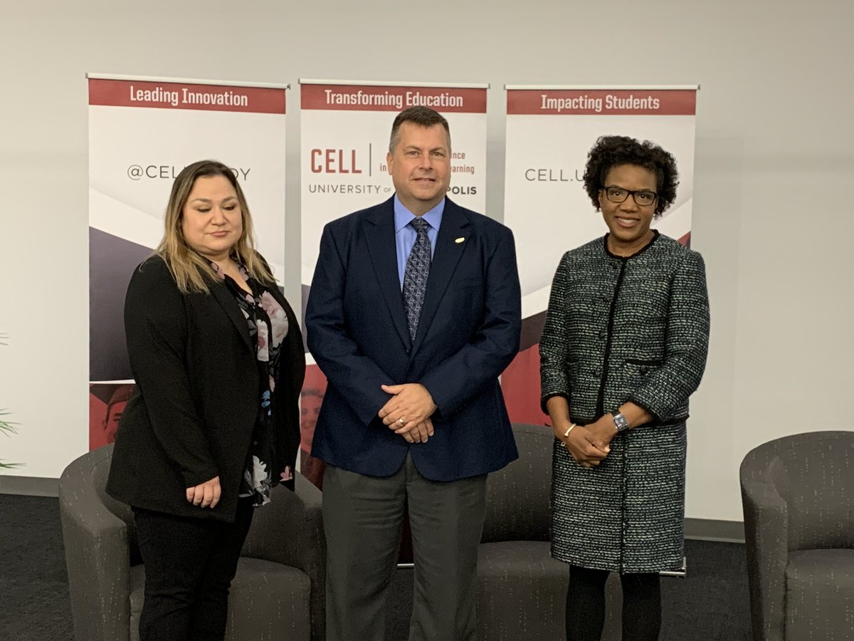 CELLuindy's tweet photo. Thank you to @LMcneiley and Dr. @DanetteHoward16 for leading an excellent panel discussion on equitable access to higher ed and for sharing your insights with attendees today.
#InsightSeries https://t.co/r9KT9NpZqh