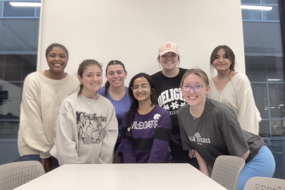 Meet our Ambassador Team! 

Pictured from left to right (back row): Sanders Barbee (President), Laura Heskett, Rylee Coy, Kate Herrera
Pictured from left to right (front row): Hillary Tallman , Jyothi Kalarikkal, Emily Gipson (Vice President)
Not Pictured: Elaine Zeng