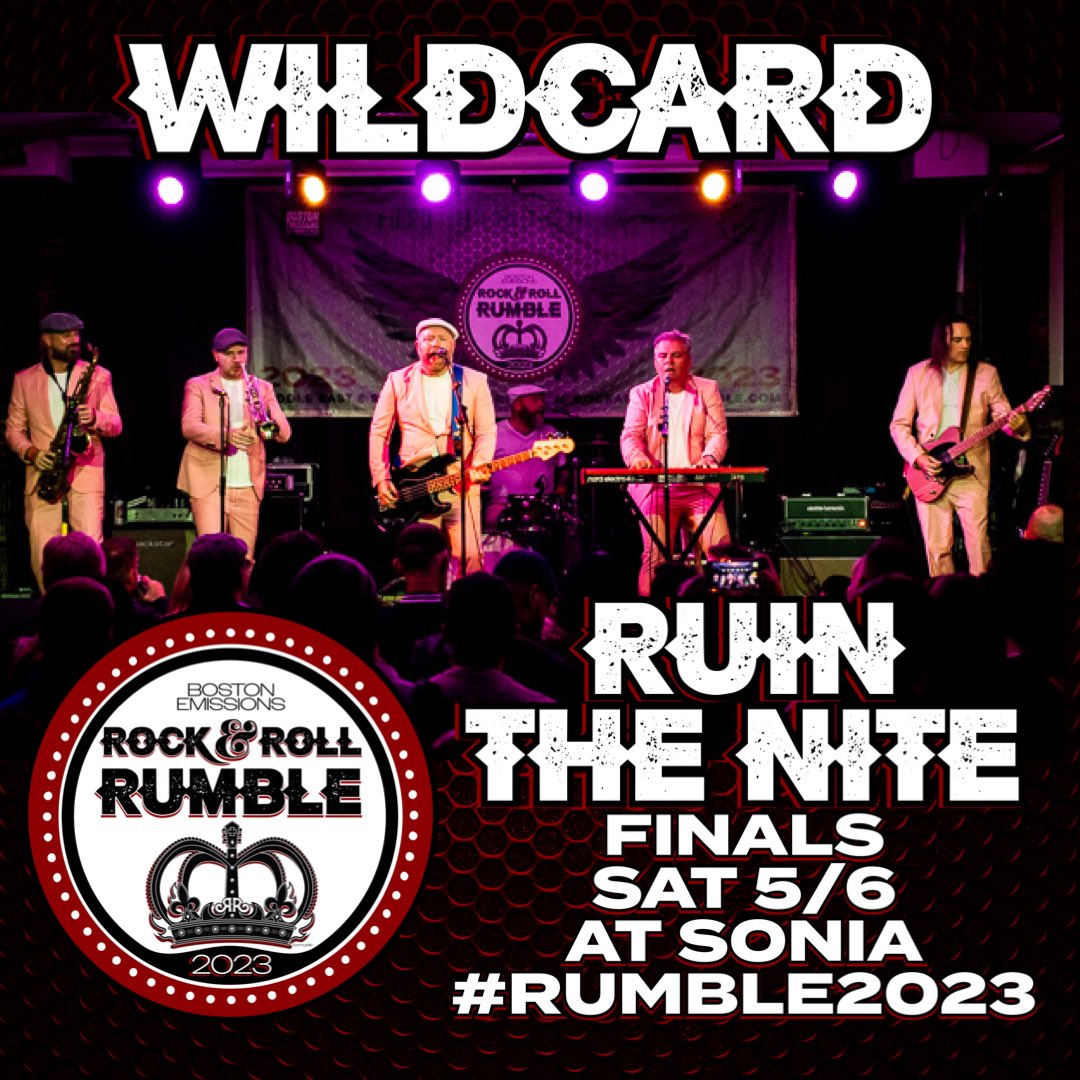 Wildcard ♠️♥️♣️♦️@RuinTheNite #RUMBLE2023