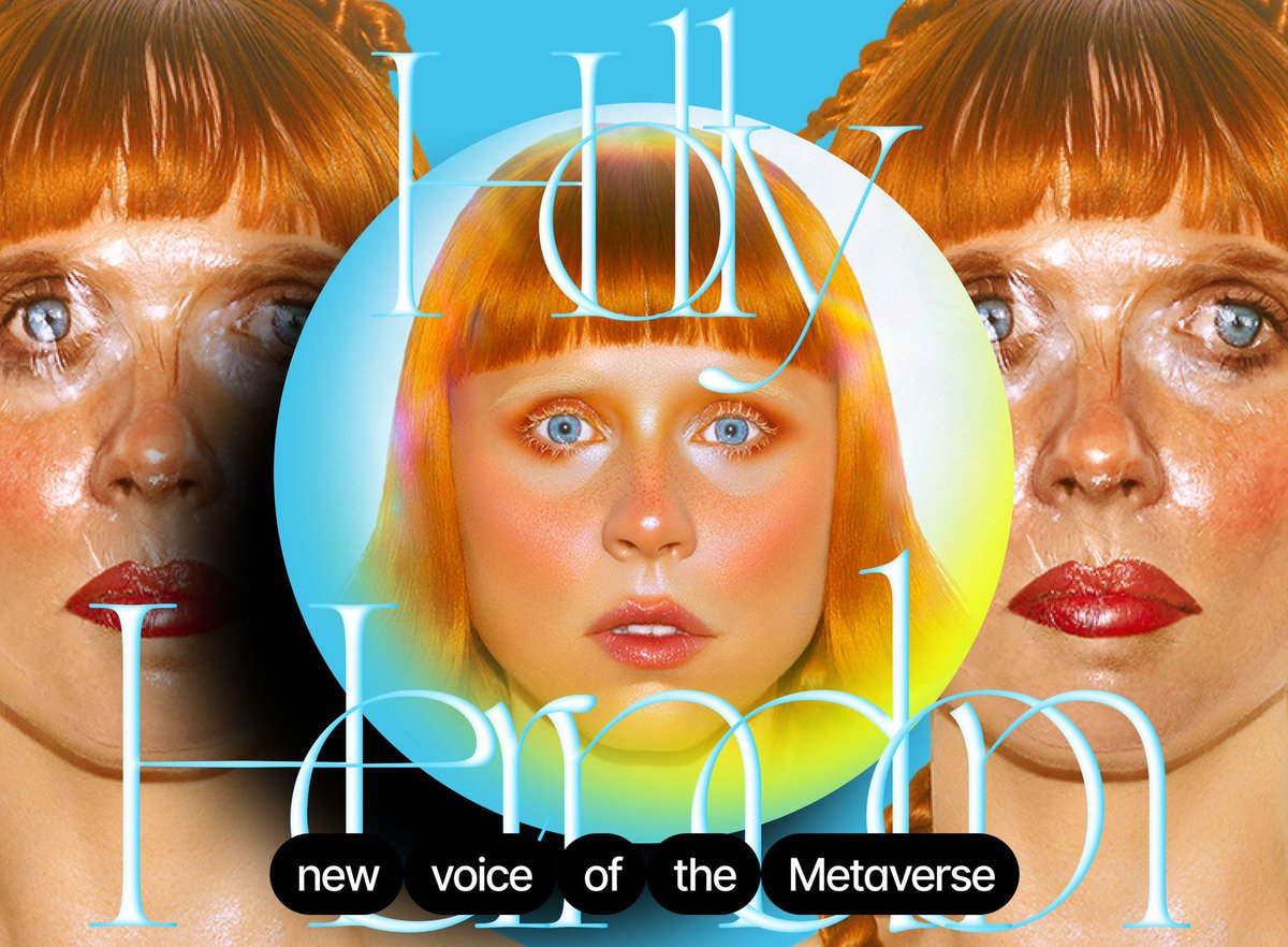 Now is a great time to remember that <a href="/hollyherndon/">Holly Herndon</a> and <a href="/matdryhurst/">Mat Dryhurst</a> have created a blueprint for combining open source AI voice models and NFTs for provenance and value capture.

Years of experimentation that’s proving to be incredibly prescient:

zine.zora.co/holly-herndon-…