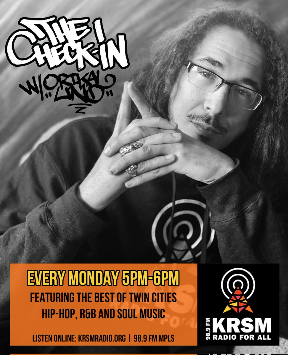 ORIKAL UNO (@orikaluno) on Twitter photo TONIGHT IS THE DEBUT OF MY NEW RUSH HOUR RADIO SHOW ON <a href="/KRSMradio/">KRSM 98.9 FM Radio For All!</a> - 5pm CST listen online krsmradio.org | 98.9 FM MPLS TONIGHT IS THE DEBUT OF MY NEW RUSH HOUR RADIO SHOW ON <a href="/KRSMradio/">KRSM 98.9 FM Radio For All!</a> - 5pm CST listen online krsmradio.org | 98.9 FM MPLS