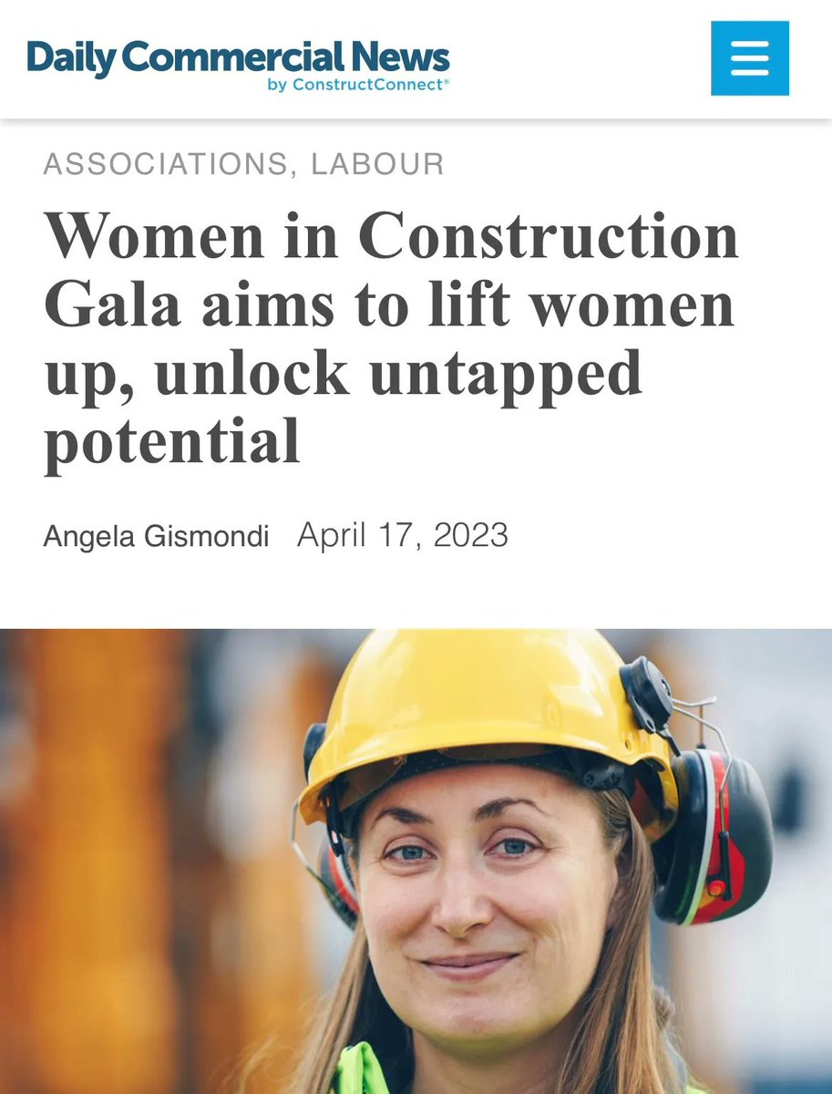 See what the DCN is saying about OGCA! 

OGCA was recently featured in the DCN highlighting the upcoming Women in Construction Gala - an event recognizing "the importance of having a successful career in construction for women," quoting OGCA president, Giovanni Cautillo.
