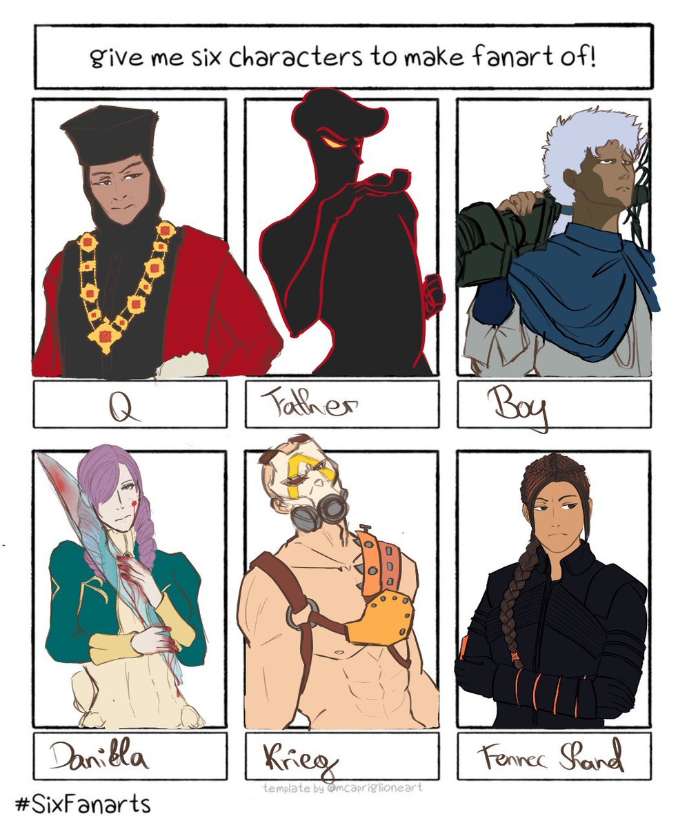japhgura's tweet photo. #sixfanarts I did over on Instagram and then forgot to post here too
Getting Daniella from #HauntingGround made me super happy, big fave of mine

#SixFanartsChallenge #Q #KnDFather  #Daniella #KriegBorderlands #FennecShand https://t.co/EwRef5sTsv