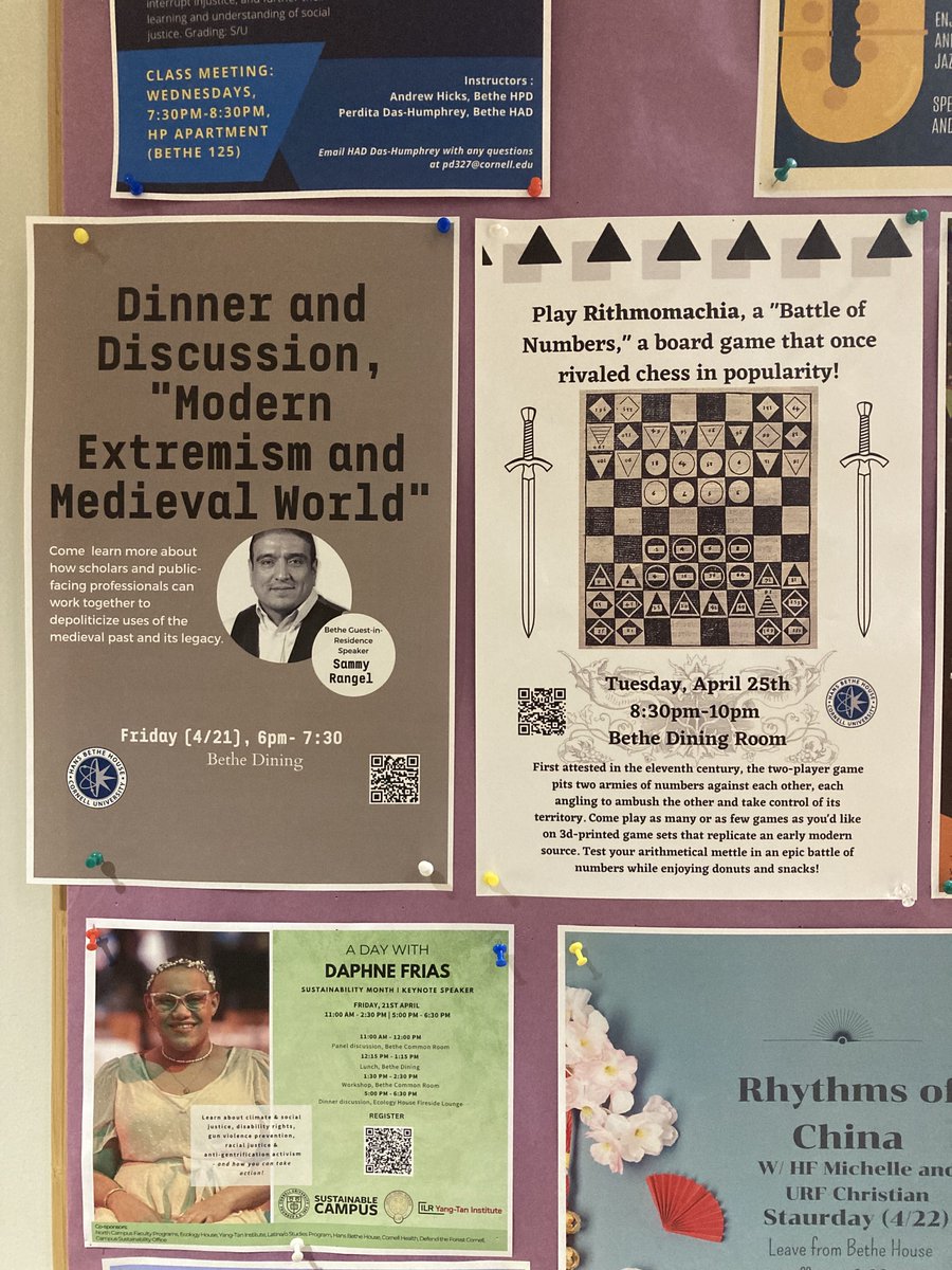 Thanks again <a href="/sammyrangel/">Sammy Rangel MSW, CSAC</a> <a href="/medvl_cornell/">Cornell Medieval</a> <a href="/UnionCollege/">Union College</a> + <a href="/MVSTFordham/">MVSTFordham</a> for joining us to discuss Modern Extremism and the Medieval World. Sammy shared his expertise on violent extremism and the intersections of our fields, and students presented original research on these issues!