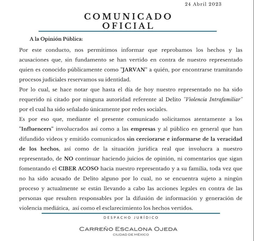 ExpressJarvan's tweet image. COMUNICADO OFICIAL