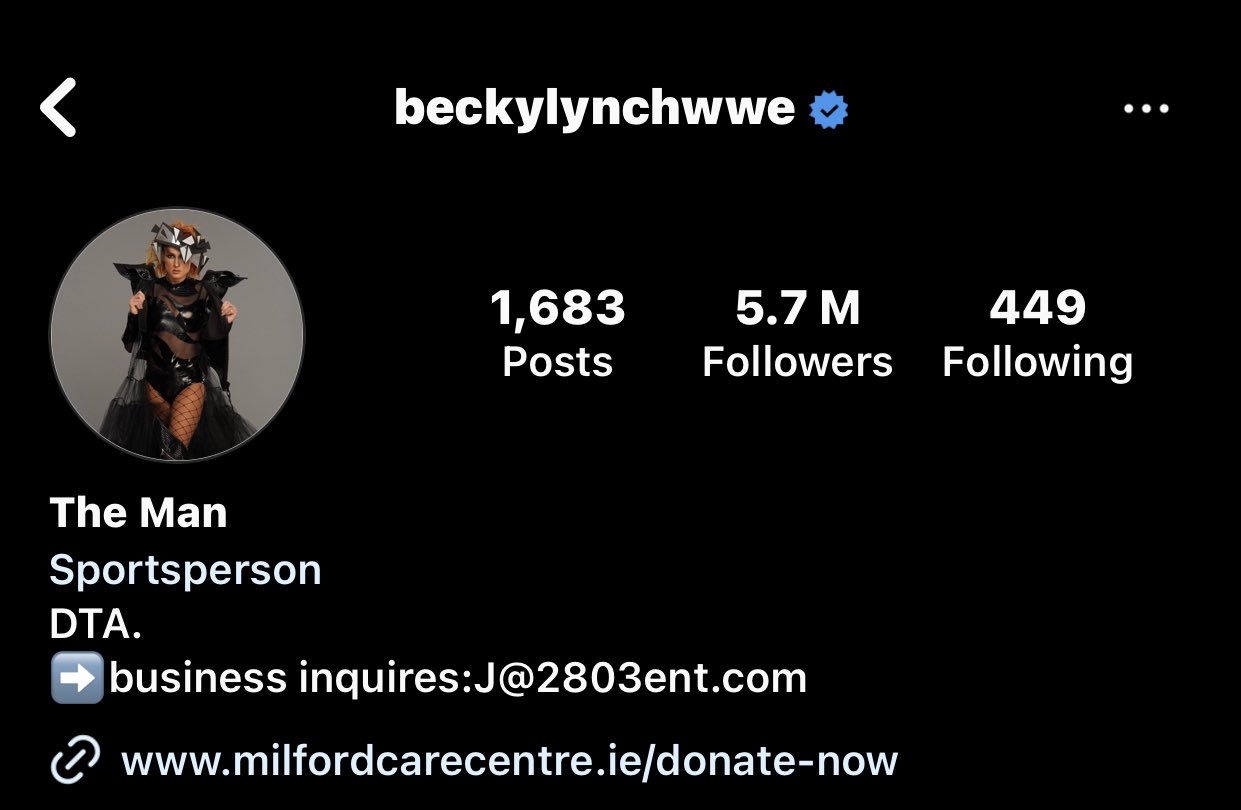 When Becky Lynch unfollowed real-life rival on Instagram