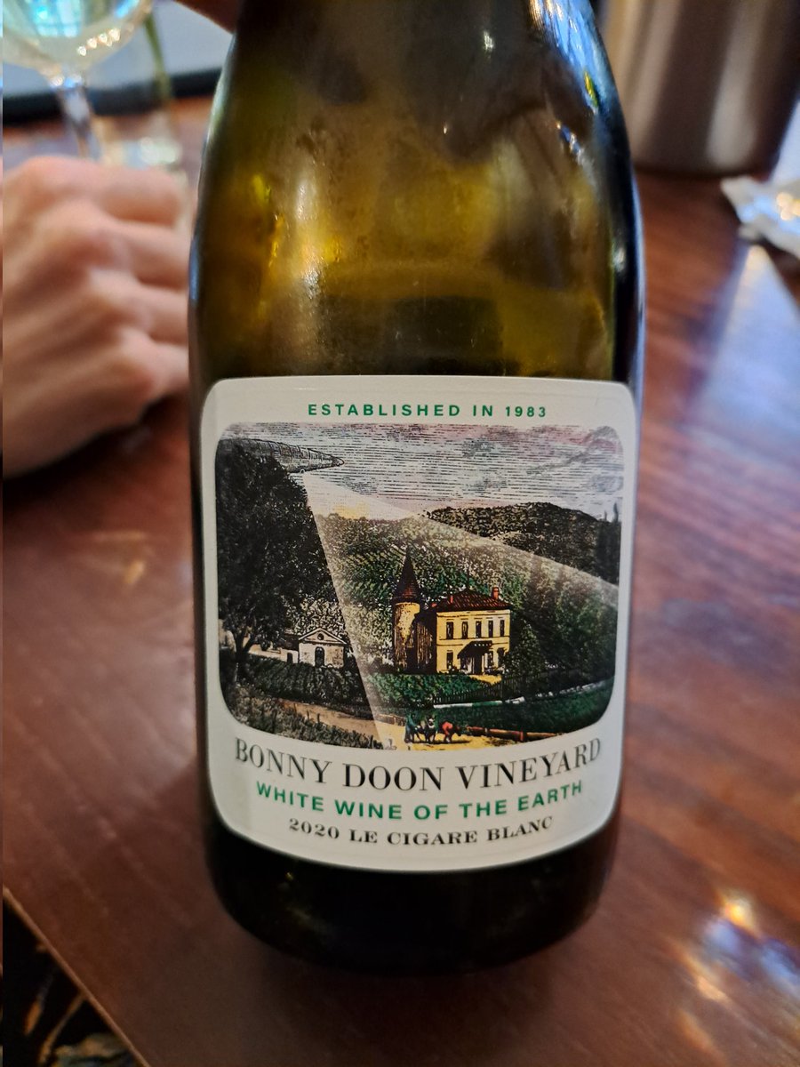 There I was, not sure what to order and then I spotted <a href="/BonnyDoonVineyd/">Bonny Doon Vineyard</a>
#IYKYK Basically, it's the vibe, the Serenity and BONNY DOON!!
#TheCastle #BonnyDoon #TheSerenity